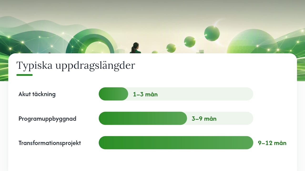 Hur interimuppdrag organiseras: starttid, mandat och leverabler — overview diagram