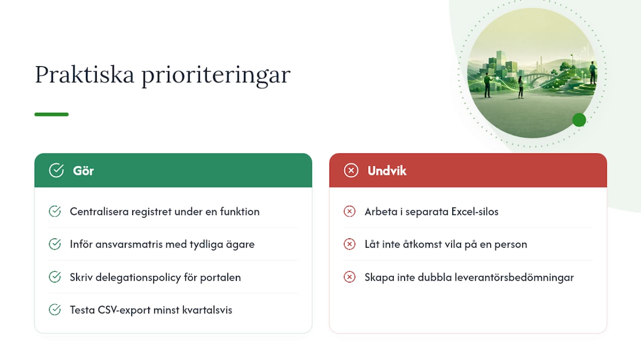 Evertrusts perspektiv: praktiska prioriteringar och vanliga organisationsbrister — overview diagram