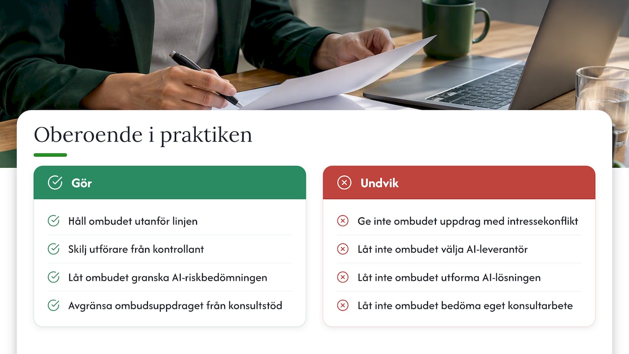 2. Ett oberoende som är lättare att visa — overview diagram
